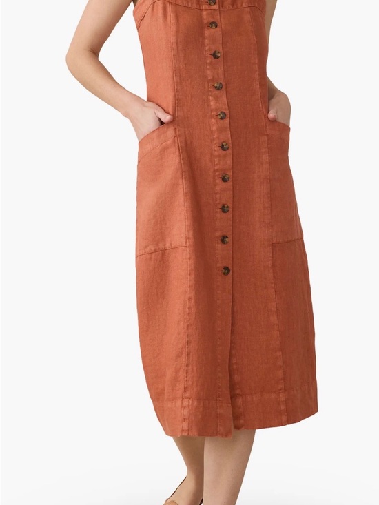 Faherty Dresses & Skirts - Faherty Button-Front Midi Dress